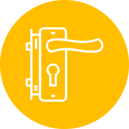 Door handle icon