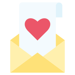 Wedding invitation icon