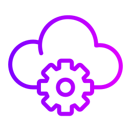 configuración de la nube icono