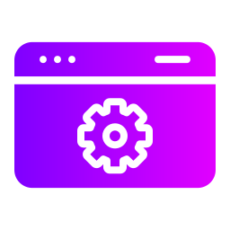 Web settings icon