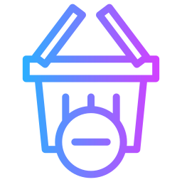 Shopping basket icon