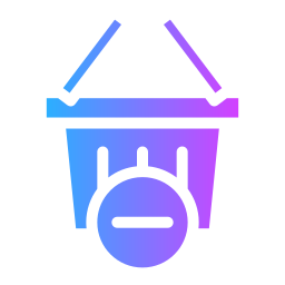 Shopping basket icon