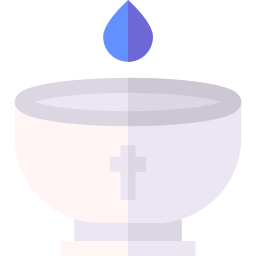 agua bendita icono