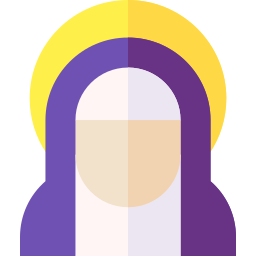 Дева Мария иконка