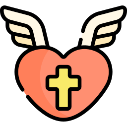 sagrado corazón icono