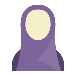 donna musulmana icona