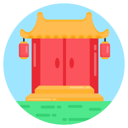graven uit de ming-dynastie icoon