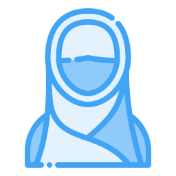 moslim vrouw icoon