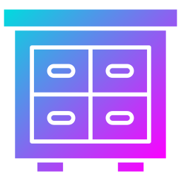 gabinetto di archiviazione icona