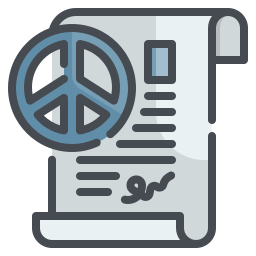 Peace treaty icon