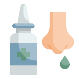 Nasal spray icon