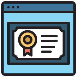 Certificate icon