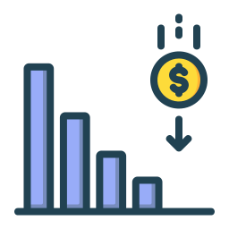 economische crisis icoon