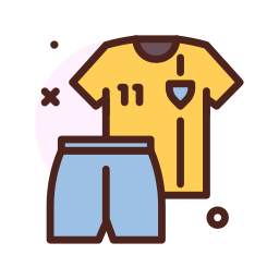 Soccer equipment icon