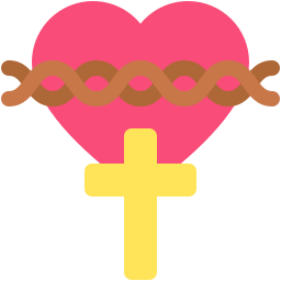 Sacred heart icon