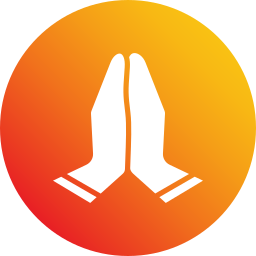 Praying icon