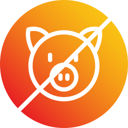 geen varken icoon