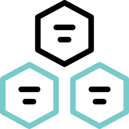 hexagonal Ícone