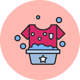 Washing clothes icon