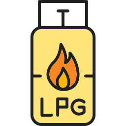 Gas cylinder icon