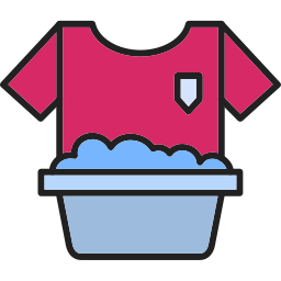 Washing clothes icon