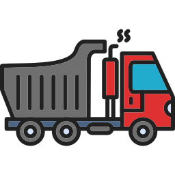 Dumper truck icon