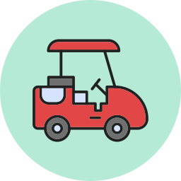 chariot de golf Icône