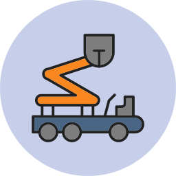 Boom lift icon