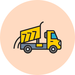 camion benne Icône