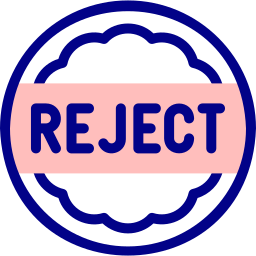 Reject icon