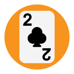 Two of clubs icon