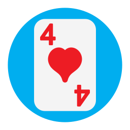 Four of hearts icon