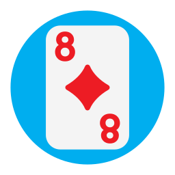 Eight of diamonds icon