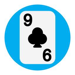Nine of clubs icon
