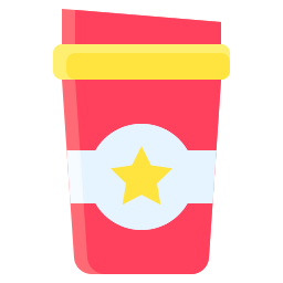 Paper cup icon