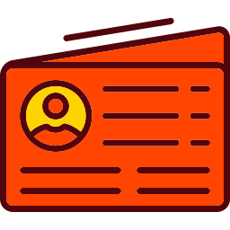 Business card icon