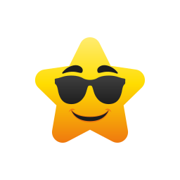 Cool glasses icon