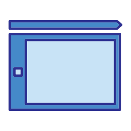 Pen tablet icon