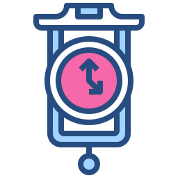 Grandfather clock icon