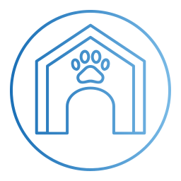 Dog house icon