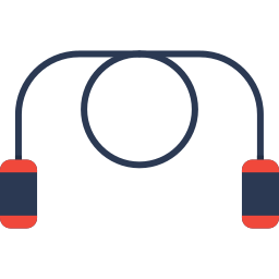 Jumping rope icon