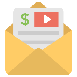 Business mail icon
