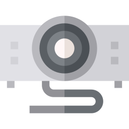 dispositivo proyector icono