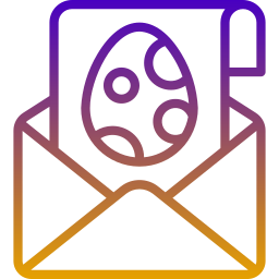 Greeting card icon