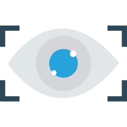 Сканирование глаз иконка