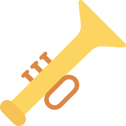 trompete Ícone