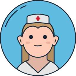 pielęgniarka ikona
