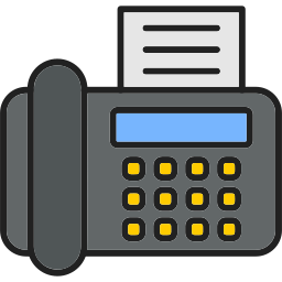 maquina de fax Ícone