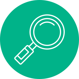 Magnifying glass icon