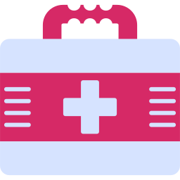 First aid kit icon